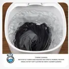 (EU Plug)Portable Mini Washing Machine 4.5L Small Turbine Laundry Washer