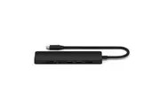 Satechi 7-In-1 Fast-Charging USB-C Slim Multiport Adapter - Black 100W