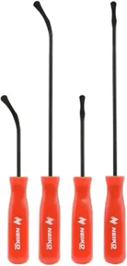 20758A O-Ring Pick Set, 4 Piece Automotive Pick Set, Seal Puller Pick And