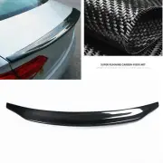 For Audi A4 S4 B9 2017 2018 2019 2020-2023 Black Rear Trunk Roof Spoiler Lip US (for: Audi)