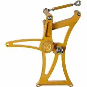 Performance Machine 0035-1175M-SMG Ops Mid Controls Harley M8 Touring Gold
