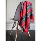 100% LambsWool Blanket | Lochcarron Of Scotland | Royal Stewart Made In Scotland