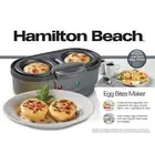 Hamilton Beach 25506 Teal Egg Bites Maker, 2 Egg Capacity New