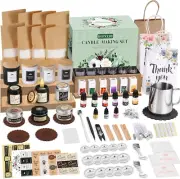 Complete Candle Making Kit, DIY Candle Making Supplies for Adults, Include Soy W