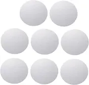 OSALADI 8pcs Magnetic Phone Holder Plates Iron Mounting Kits for Easy Installation Devices Compatible Magnetic Phone Mounts Silver Color