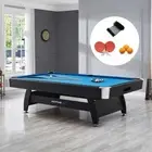 ActiveGo BreakShot 8ft Pool Table with 3-IN-1 Top - Compact Game Room Table