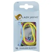 Lady Jayne Snagless Thick Elastics Pack 10