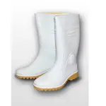 騰隆雨衣鞋行- 皇力牌 高級全長雙色雨鞋(白色)