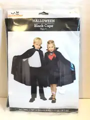 Halloween Child Vampire Cape, by Way to Celebrate, Ages 8+ NWT
