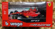 Burago Formula 1 Racing Ferrari SF-23 Carlos Sainz 1/43 Scale #55 Diecast