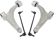 LABLT 4Pcs Control Arms Ball Joint Sway Bar Kits Front Lower Replacement for Verano Cruze/Limited Volt 2011-2017