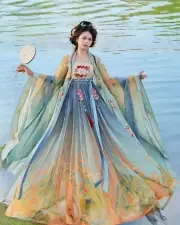 Chinese Hanfu Dress Fairy Cosplay Party Outfit Ancient Vintage Tang Dynasty