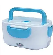 Electric Lunch Box Insulation Heating from The Hot Car Portable Plug-in Charging Household Gifts Blue