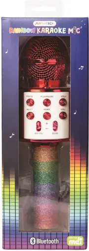 Wireless Karaoke Mic Rainbow