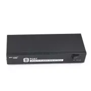 1 In 4 / 8 Out RCA AV Video Audio TV Box HDTV DVD Splitter 1 DVD to 8 Screen