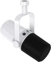 Dynamic Microphone with Built-in Headphone Output and Noise Isolation(SL40 White)
