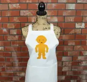 Golden Space Robot - Apron - Adult - 2 Pocket - New - AAFA