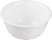 Corelle J406-N CP-8916 Plate, Outer Diameter 3.7 x Height 1.8 inches (9.5 x 4.5 cm), Break-Resistant, Lightweight, Winter Frost White, Small Bowl