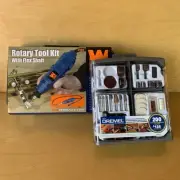 Wen Rotary Tool Kit With Flex Shaft Variable Speed & Bonus Accessories Pack