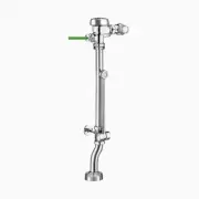 Sloan 3729726 WES BPW 1150 Flushometer 1.6 GPF/6.0 LPF , Chrome Plated