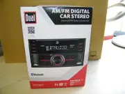 Dual XD28BT AM FM Radio Aux USB Double Din Bluetooth Digital Car Stereo 200W NEW