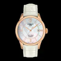 在飛比找Yahoo!奇摩拍賣優惠-Tissot 天梭力洛克系列皮帶機械女腕錶 T4164538