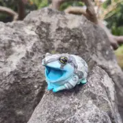 【In-Stock】Animal Heavenly Body Milk Frog Statue Trachycephalus resinifictrix