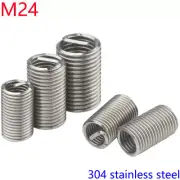 M24 x 3 Helicoil Thread Insert 304 Stainless Steel Thread Repair Wire Insert