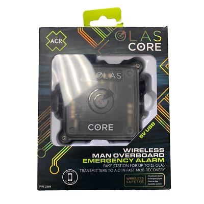 ACR OLAS CORE Base Station 2984 Boat Sailboat Wireless Overboard Emergency Alarm