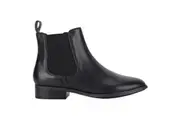 Womens Hush Puppies Camden Shoes Black Dress Formal Comfort Boots