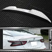 W-Power Pearl White Duckbill Trunk Spoiler V-Style For 2016-2023 Nissan Maxima