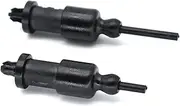 XIXIAO 1 Pair Parcel Shelf Clips Fit For Ford, Focus 2 2.5 MK2 Hatch 2004-2011 Fit For C-Max MK1 2003-2010 Boot Strap String Lift Hanger Parcel Shelf Anchor