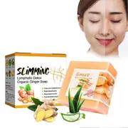 Lymphatic Detox Organic Ginger Soap 100g Detox Weight Loss Ginger Soap Ginger Lymphatic Drainage for All Skin Types