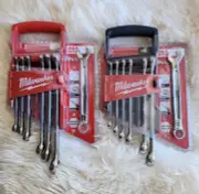 Milwaukee Max Bite Wrench Set 14 Piece Sae Metric Brand New Two 7 Piece Sets