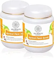 Apricot Face Scrub | Active Antioxidants | Sensitive Scrub, 900g (Pack of 2)