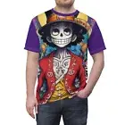 Anime Unisex T-shirt in Skeleton Design