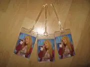 Hannah Montana Luggage Tags - Miley Cyrus Disney Channel Music Name Tag Set 3