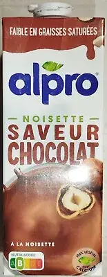 Hazelnut Vegan Milk Drink Chocolate Flavor 1l - 33.81 fl oz 1 liter