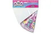 Unique 59311 Hatchimals Supplies Party Cone Hats, One Size, 8 Ct., Multi