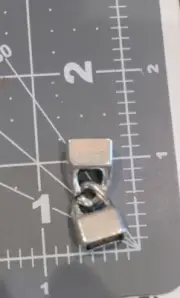30×12 leather cord ends for ribbons, cords, and leather