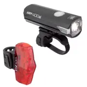 CATEYE Combo AMPP400/VIZ100 HL-EL041RC/TL-LD800B Rubber Strap USB (Headlight
