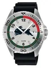 855192 SOUTH SYDNEY RABBITOHS NRL TEAM LOGO TRY SERIES MENS DRESS WATCH