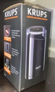Krups Coffee And Spice Grinder F203 New
