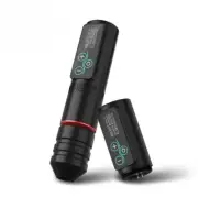 Wireless Tattoo Pen Machine Powerful Brushless with Touch Screen Battery 2400mAh