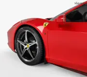 Vicrez Mud Flaps Front vz101658 for Ferrari 458 2009-2015