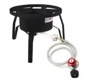 Estufa de Gas Cocina Portatil 1 Quemador Propano Para Acampar Aire Libre Patio