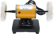 Electric Dual 4-1/4" Polisher Buffer Bench Top Machine Variable Speed Mini Jewel
