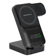 RockRose AirWave III 3-in-1 Foldable Wireless Charger For iPhone/ Airpods/ Apple
