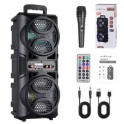 3000W Portable Bluetooth Speaker – Heavy Bass Subwoofer Sound System with Remote
