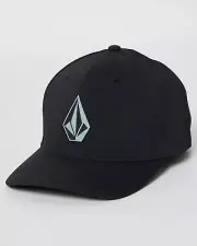 Volcom - Stone Tech Flexfit Delta Hat cap Black